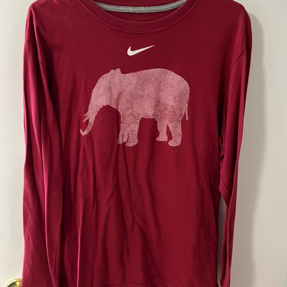 Nike University of Alabama Long-Sleeve Tee - Size Large
